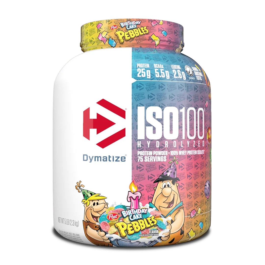 پروتئین وی ایزوله دایماتیز طعم دار – Dymatize ISO 100 – اصل