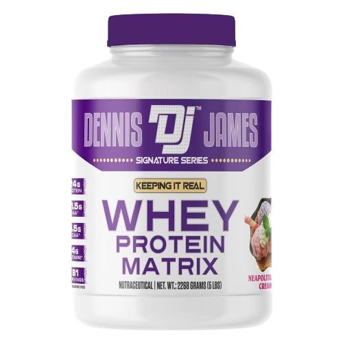 وی دنیس جیمز Dennis James Whey Protein Matrix – اصل